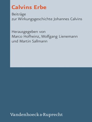 cover image of Calvins Erbe